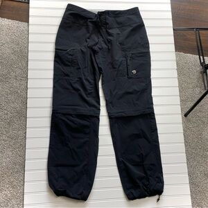 Mountain Hardwear Convertible Yuma pants 10 Reg 109OL2545 RN 89674 women’s
